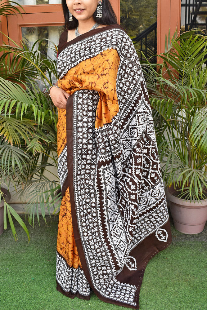 Sindhi 2024 stitch saree