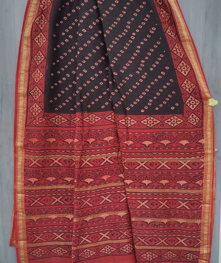 Ajrakh Sarees – India1001.com