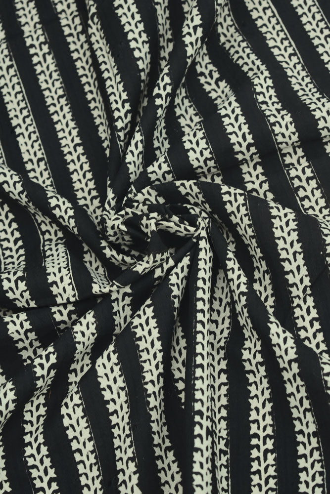 Block Printed Cotton Cut Fabric