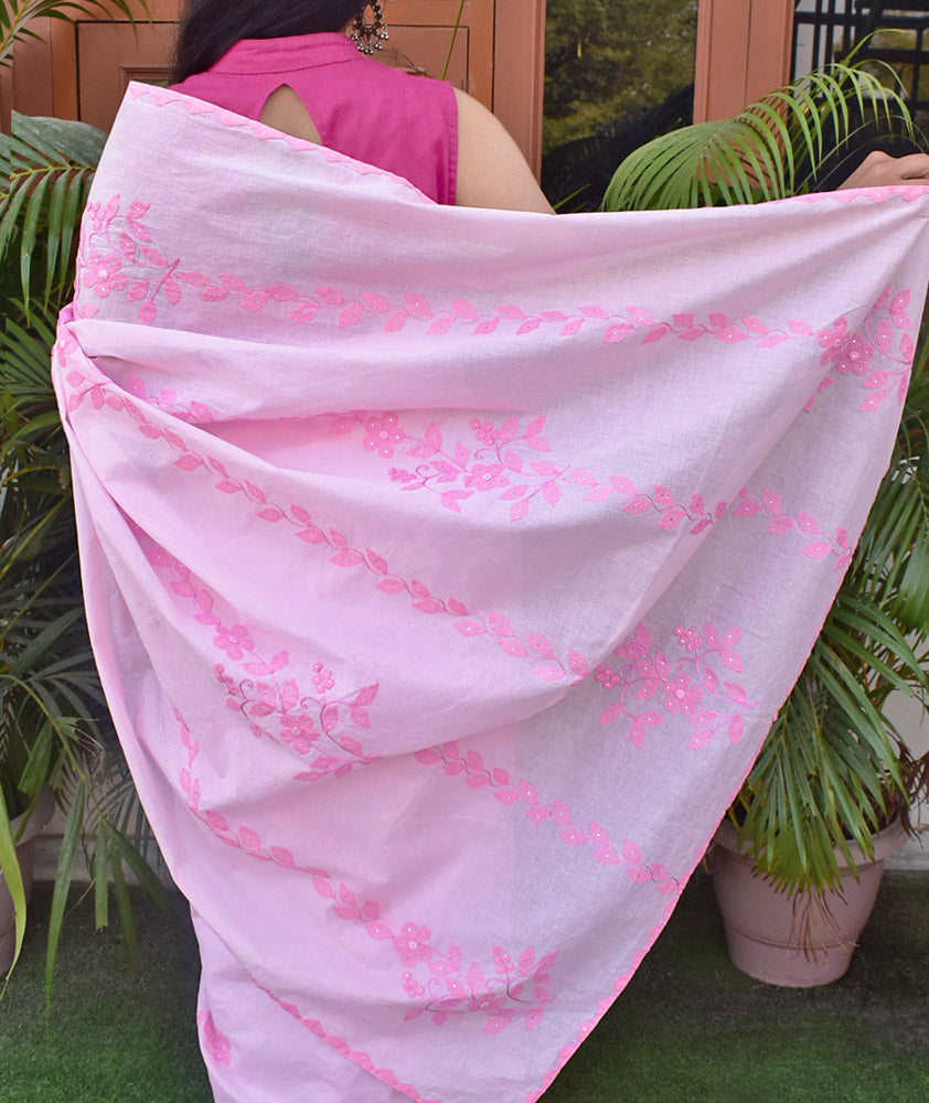 Shop Authentic Organdy Cotton Sarees - Best Price | Indiehaat –  Indiehaat.com