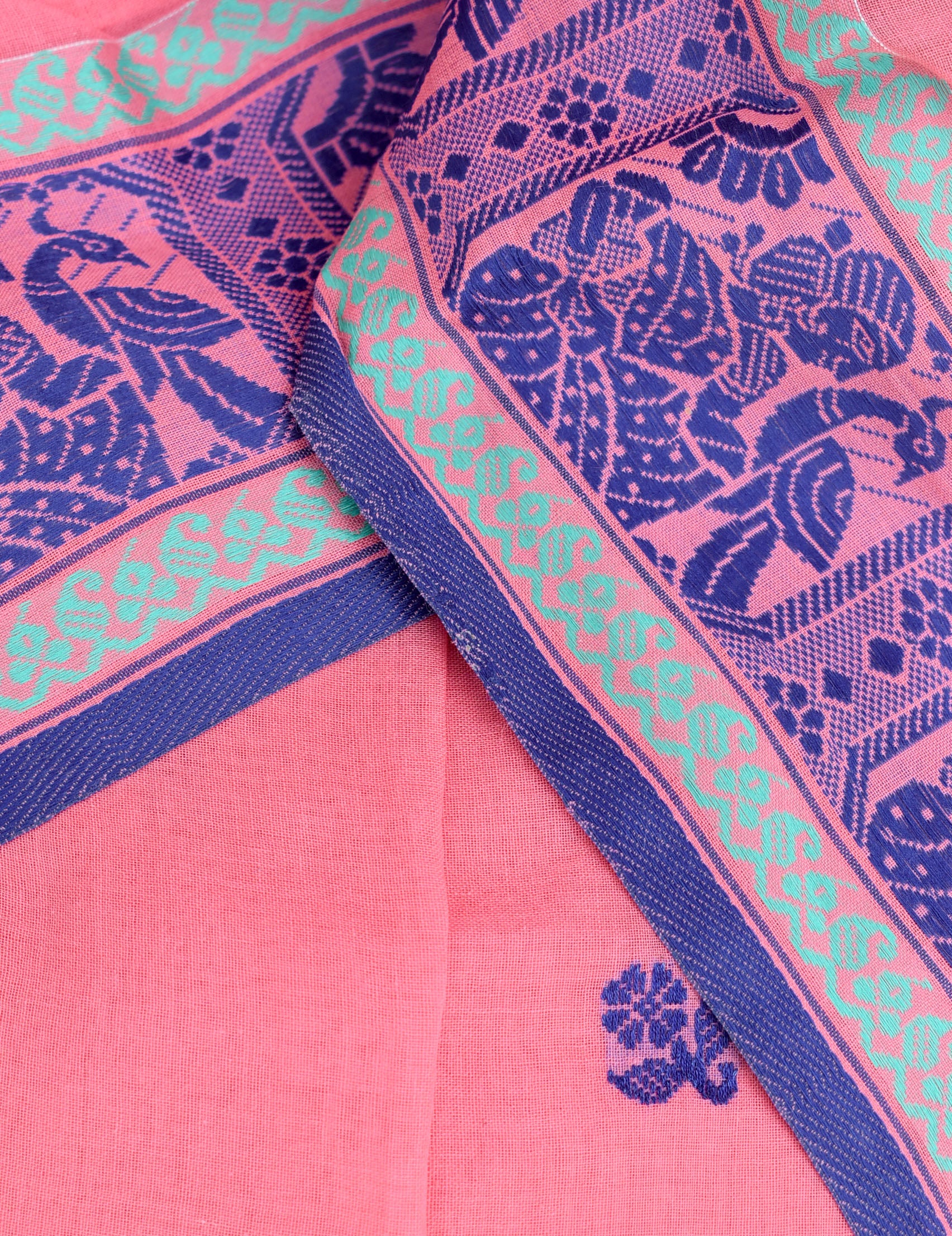 DEVKI | Soft Handloom Cotton Baluchari Saree – ittraa