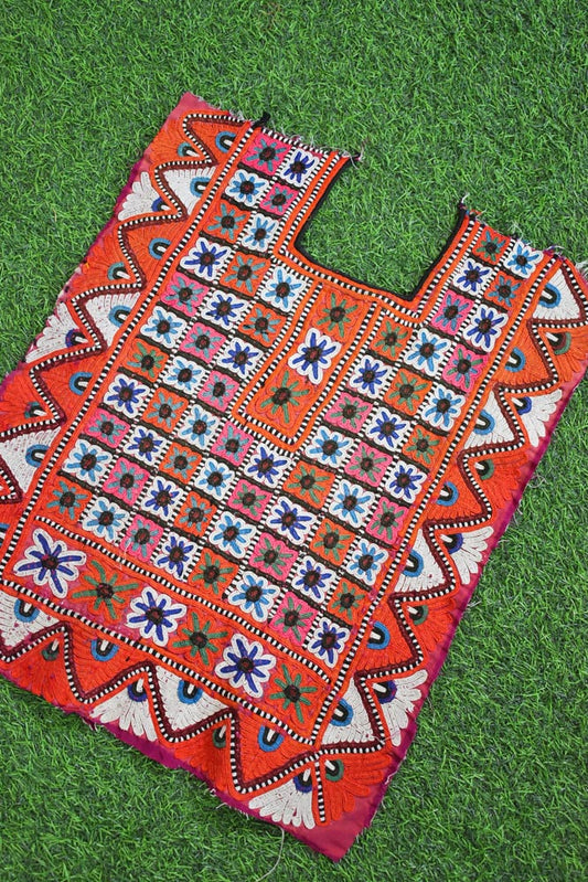 Authentic Vintage Hand Embroidered Banjara Tribal Patch