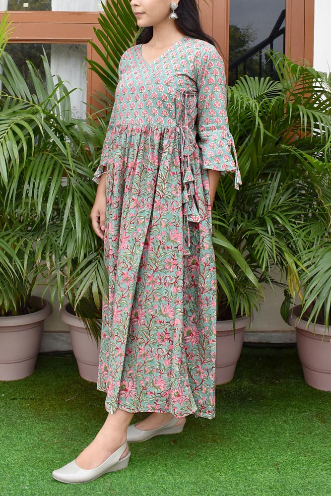WSDJ Summer dresses Design Style Women Chic Basic Wear Casual Robe Solid  Cotton Blend Vintage Long Maxi Shirt Dress Belt (Size : S) : Buy Online at  Best Price in KSA -
