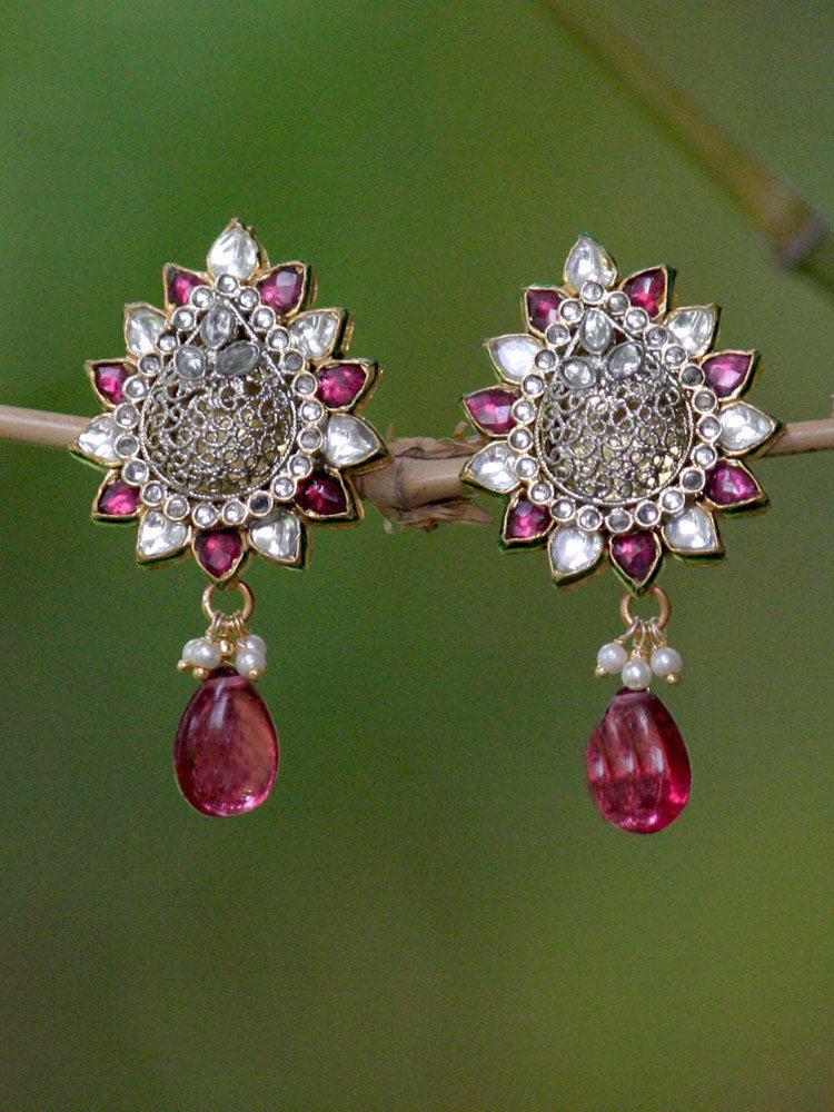 Stunning Kundan Earrings