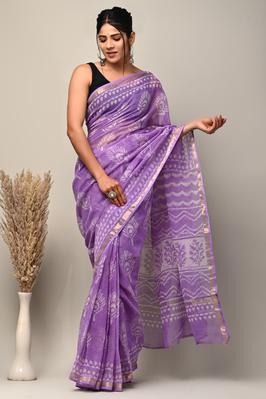 Kota Cotton Sarees – India1001.com