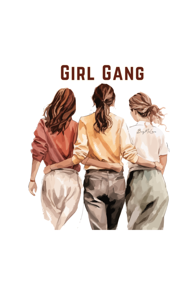 Girl Gang - Womens T-Shirt