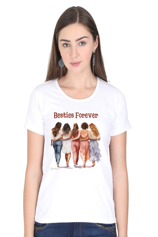 Besties Forever - Womens T-Shirt