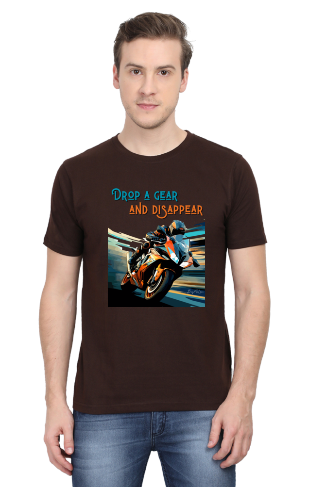 Drop a Gear & Disappear- Classic Unisex T-shirt