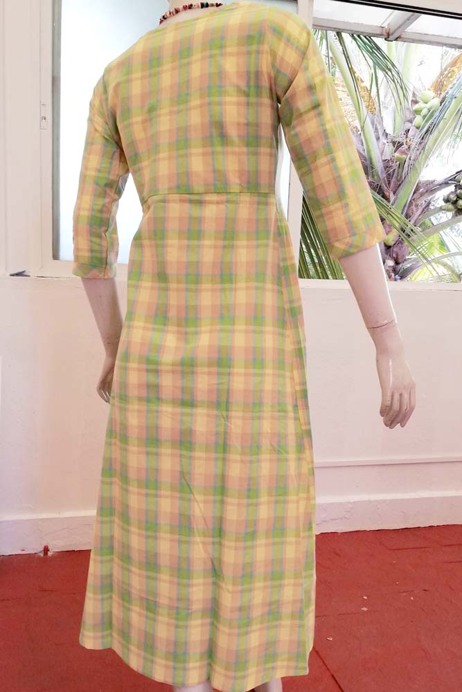 Elegant Woven Cotton dress