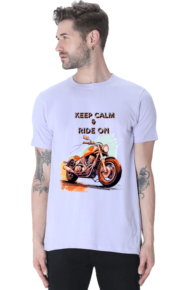 Keep Calm & Ride on - Classic Unisex T-shirt