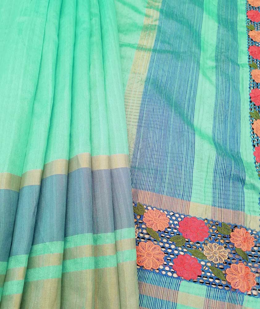 Banarasi Semi Dupion Sarees – Prashanti Sarees