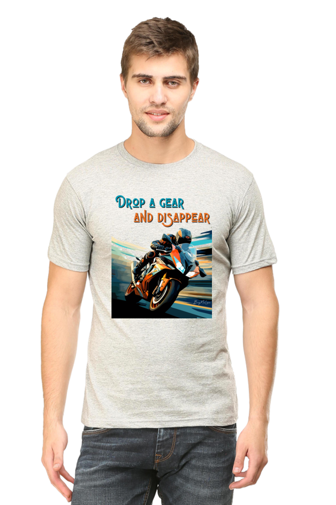 Drop a Gear & Disappear- Classic Unisex T-shirt