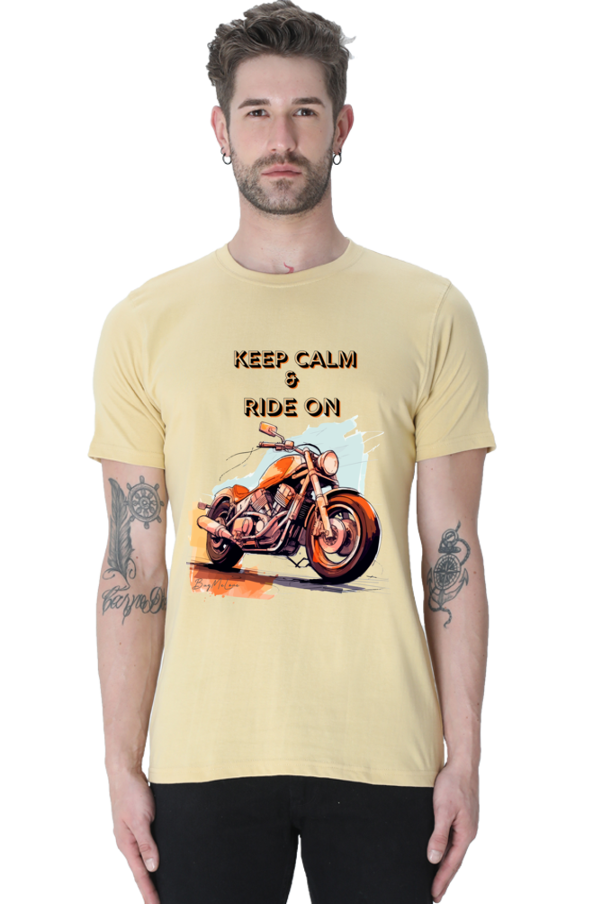 Keep Calm & Ride on - Classic Unisex T-shirt