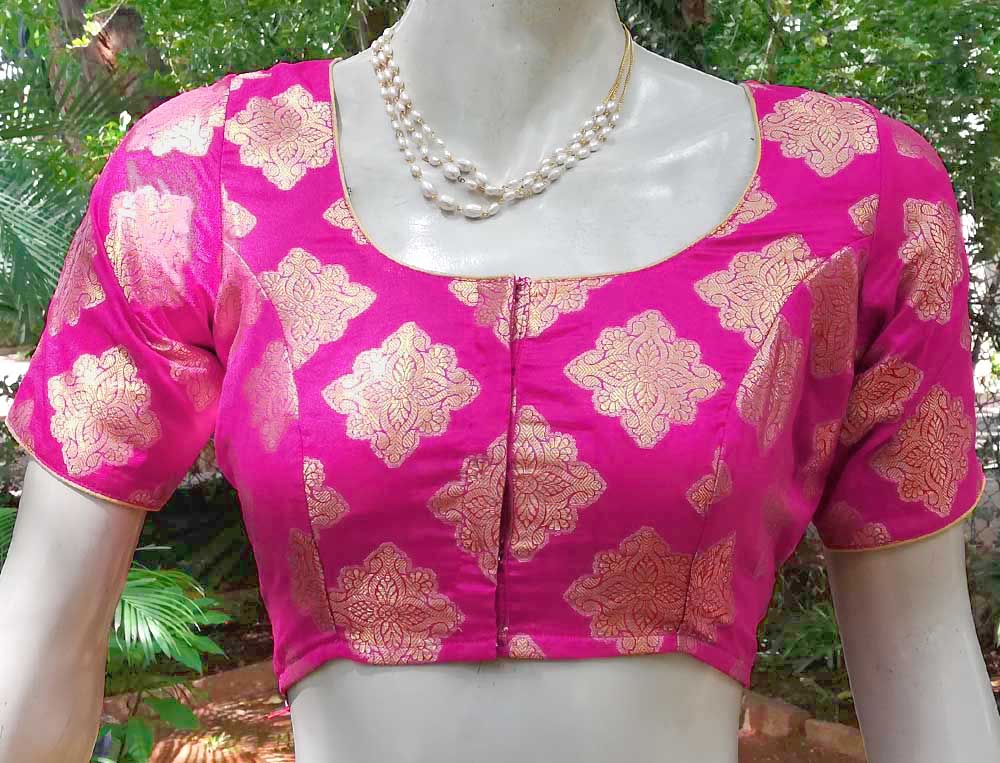 Elegant Brocade  Blouse