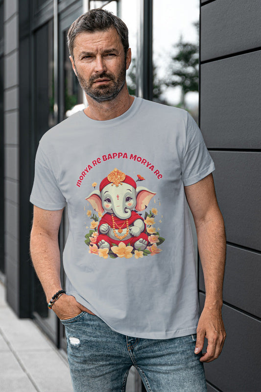 Divine Ganesha Tee: Wear Blessings with Style -- Classic Unisex T-shirt